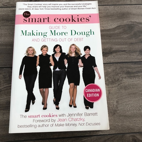 Choose 3 books/$15- Smart Cookies Guide to Making More Dough by Jennifer Barrett - Picture 1 of 3